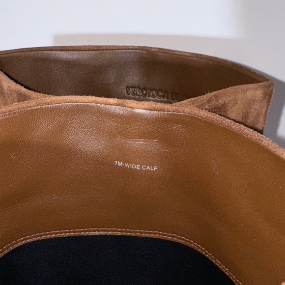 Veronica Beard Kenzie Mid Heel Tall Boots - Picture 2 of 5